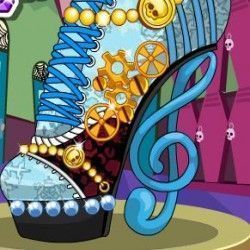 Monster High decorar novo sapato
