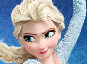 Limpar casa com Elsa Frozen
