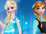 Frozen vestir irmãs