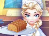 Elsa fazer pão