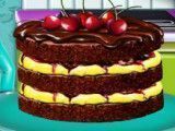 Receita de bolo de chocolate com cereja