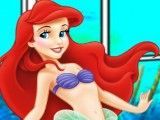 Ariel cuidar da cauda