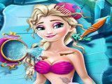 Elsa sereia no spa