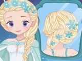 Noiva Elsa penteado