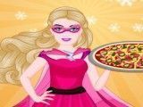 Pizza de frango barbecue da Barbie