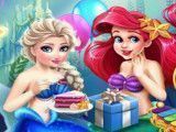 Decoração da festa de aniversário Ariel