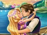 Rapunzel beijar namorado