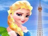 Elsa arrumar mala para Paris