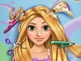 Rapunzel no cabeleireiro