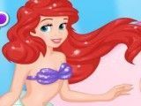 Princesa Ariel limpar e decorar casa