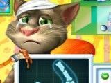 Gato virtual Tom no médico