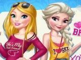 Elsa e Barbie BFF