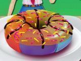 Fazer donuts colorido