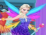 Elsa vestir moda fada