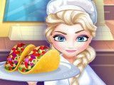Fazer tacos com Elsa
