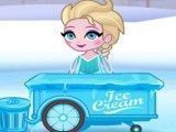 Elsa vender sorvete