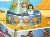 Bolo do casamento egípcio decorar
