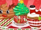 Fazer cupcakes de natal e decorar