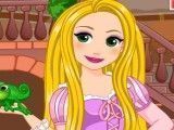 Princesa Rapunzel cabelos e maquiagem