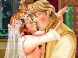 Beijo da Frozen Anna