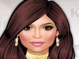 Kylie Jenner maquiar e vestir