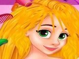 Princesa Rapunzel novo penteado
