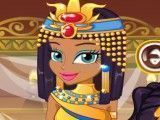 Menina do Egito no spa