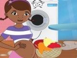 Doutora Brinquedos lavanderia grávida