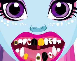 Abbey Monster High  no dentista