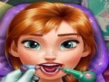 Anna cuidar dos dentes