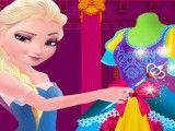 Elsa fazer vestido