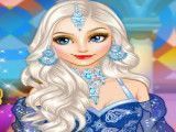 Princesa Elsa roupa da Arábia