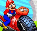 Corrida de moto do Mario