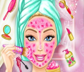 Barbie limpeza de pele