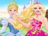 Vestir e maquiar princesa da Disney