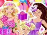 Barbie e irmãs roupas de aniversário