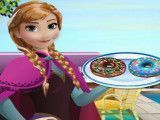Princesa Anna receita de donuts