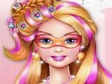 Super Barbie no salão de beleza