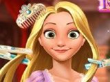 Rapunzel cuidar dos cabelos