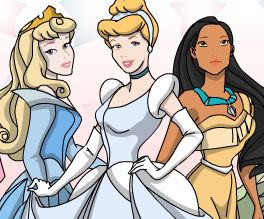 Colorir princesas da Disney