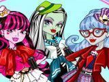 Monster High roupas escolar