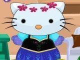 Hello Kitty roupas de princesa