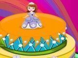 Princesa Sofia decorar bolo