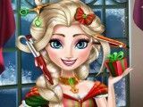 Cabeleireiro de Natal Elsa Frozen