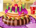 Decorar bolo de aniversário