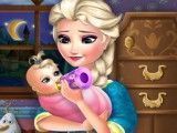 Elsa dia de babá