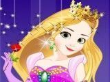 Vestir princesa Rapunzel