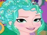 Elsa emo penteado de noiva