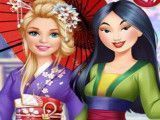 Barbie moda princesa Mulan