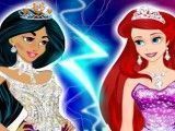 Jasmine e Ariel desfile